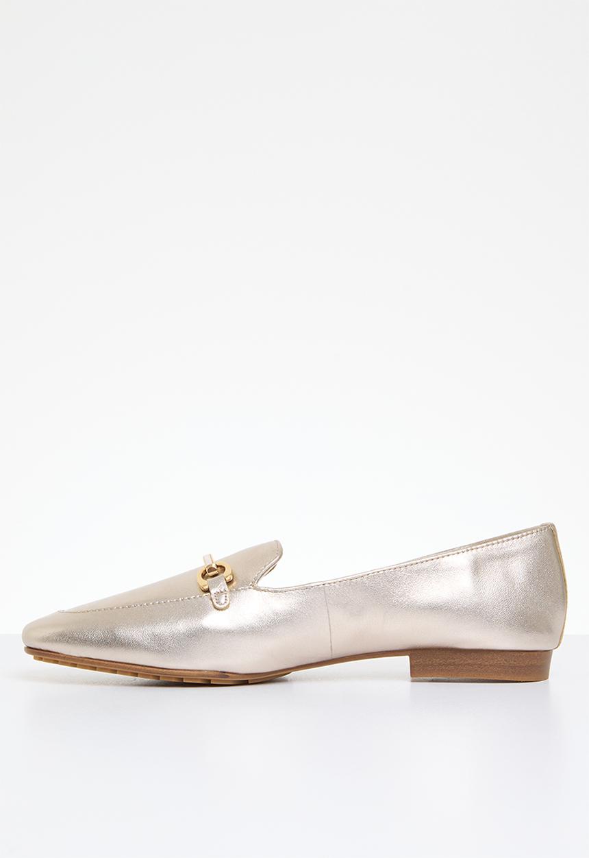 ALDO - Symposia leather loafer - silver