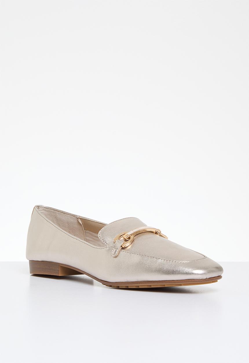 ALDO - Symposia leather loafer - silver