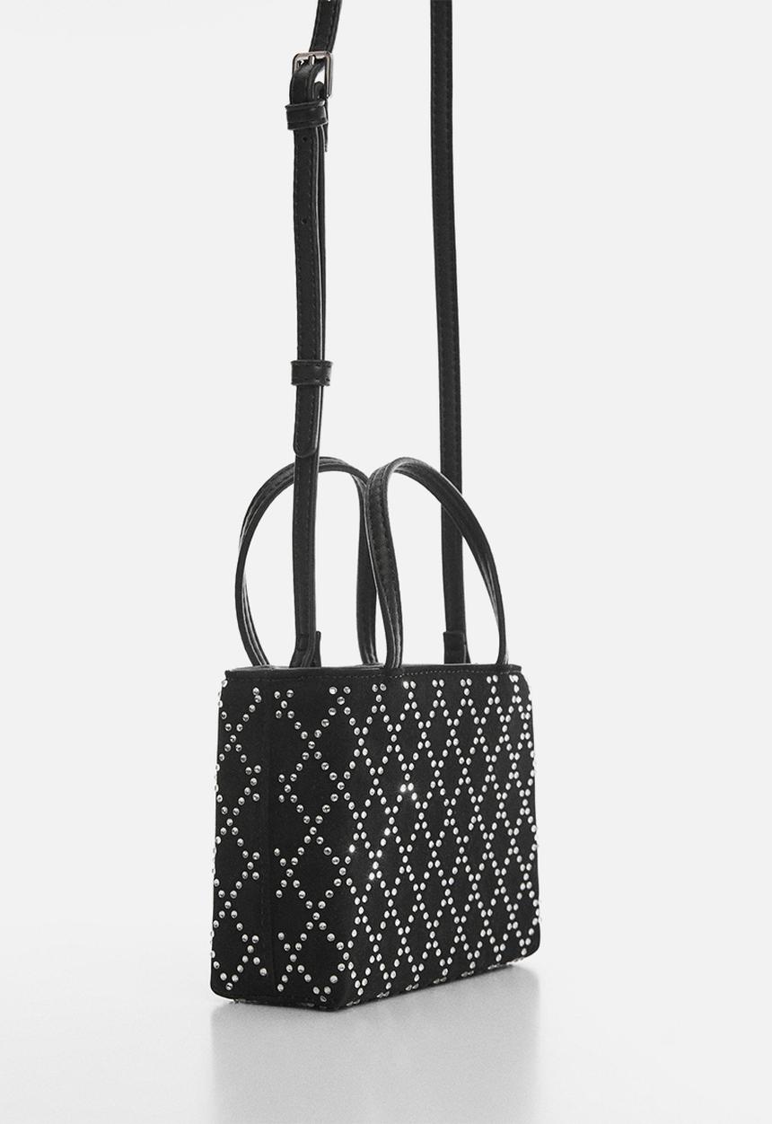 MANGO - Bag mch eve - black