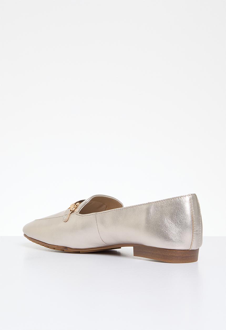 ALDO - Symposia leather loafer - silver