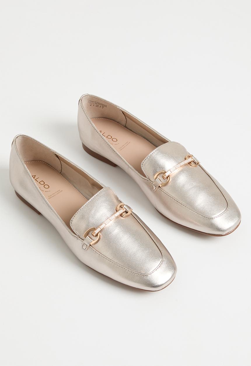 ALDO - Symposia leather loafer - silver