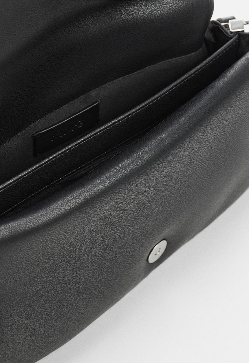 MANGO - Bag m puffy - black