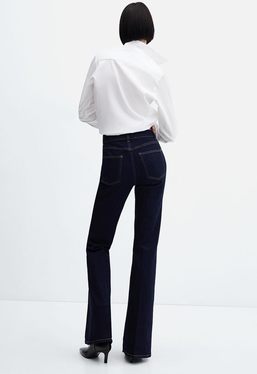 MANGO - Jeans violet - open blue