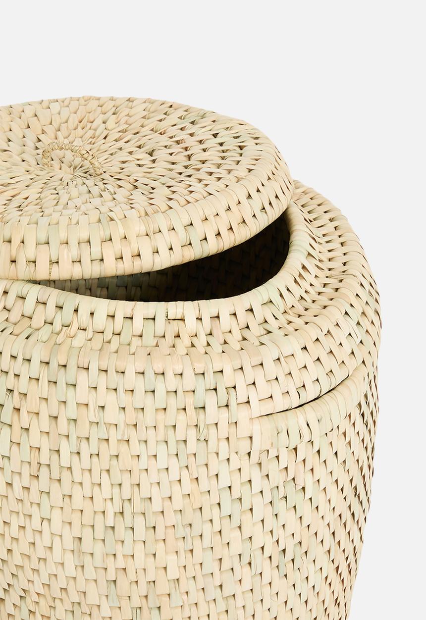 Grey Gardens - Tika laundry basket large - natural 