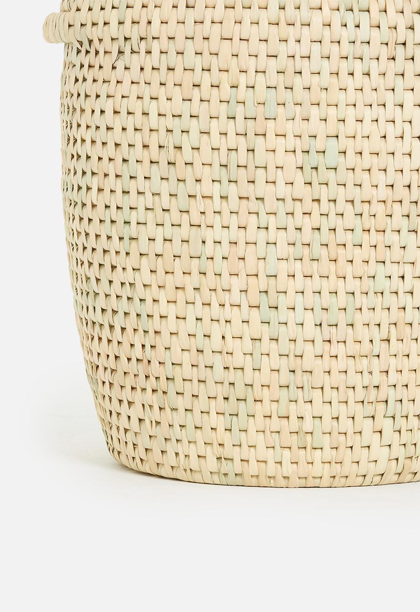 Grey Gardens - Tika laundry basket large - natural 