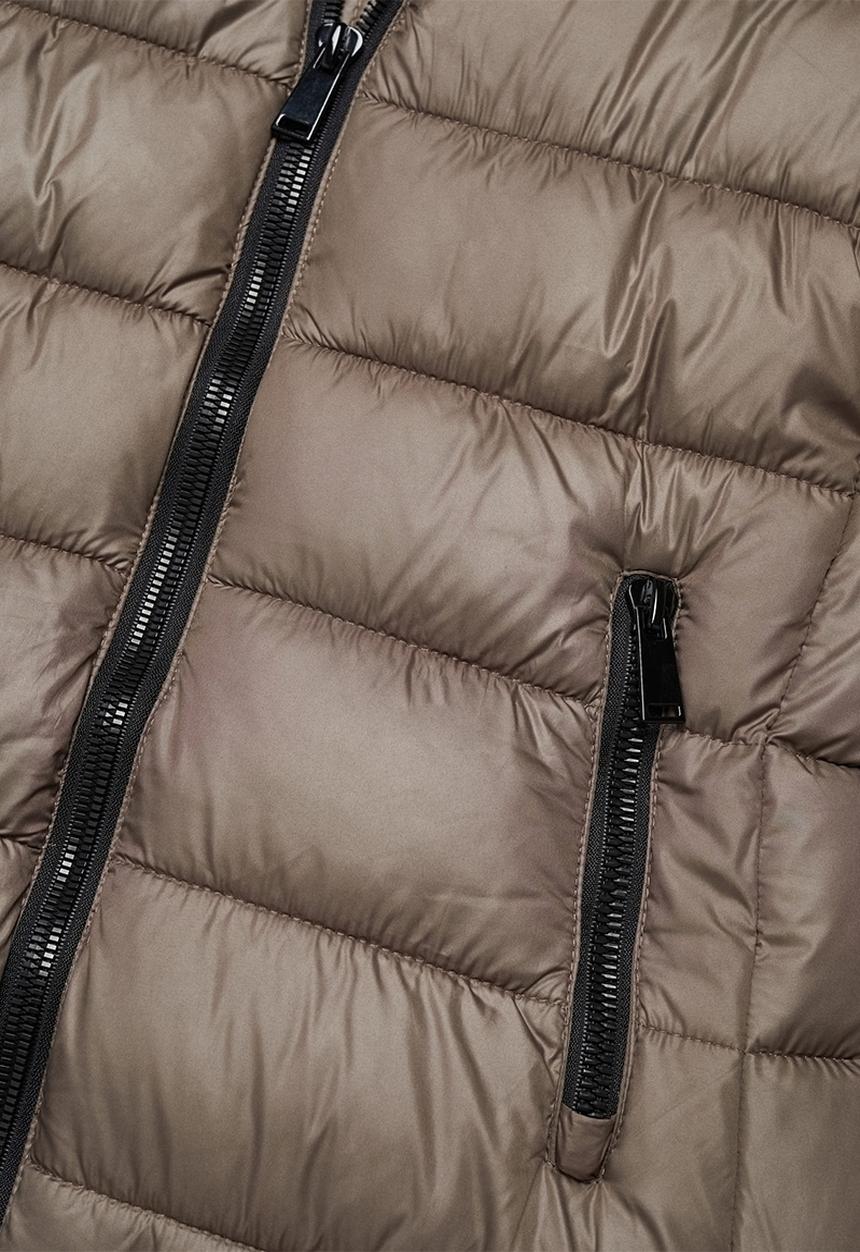 MANGO - Anorak bego - medium brown