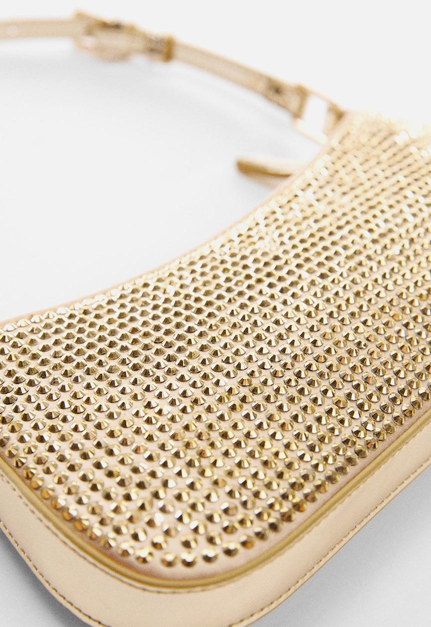 MANGO - Bag martha - gold