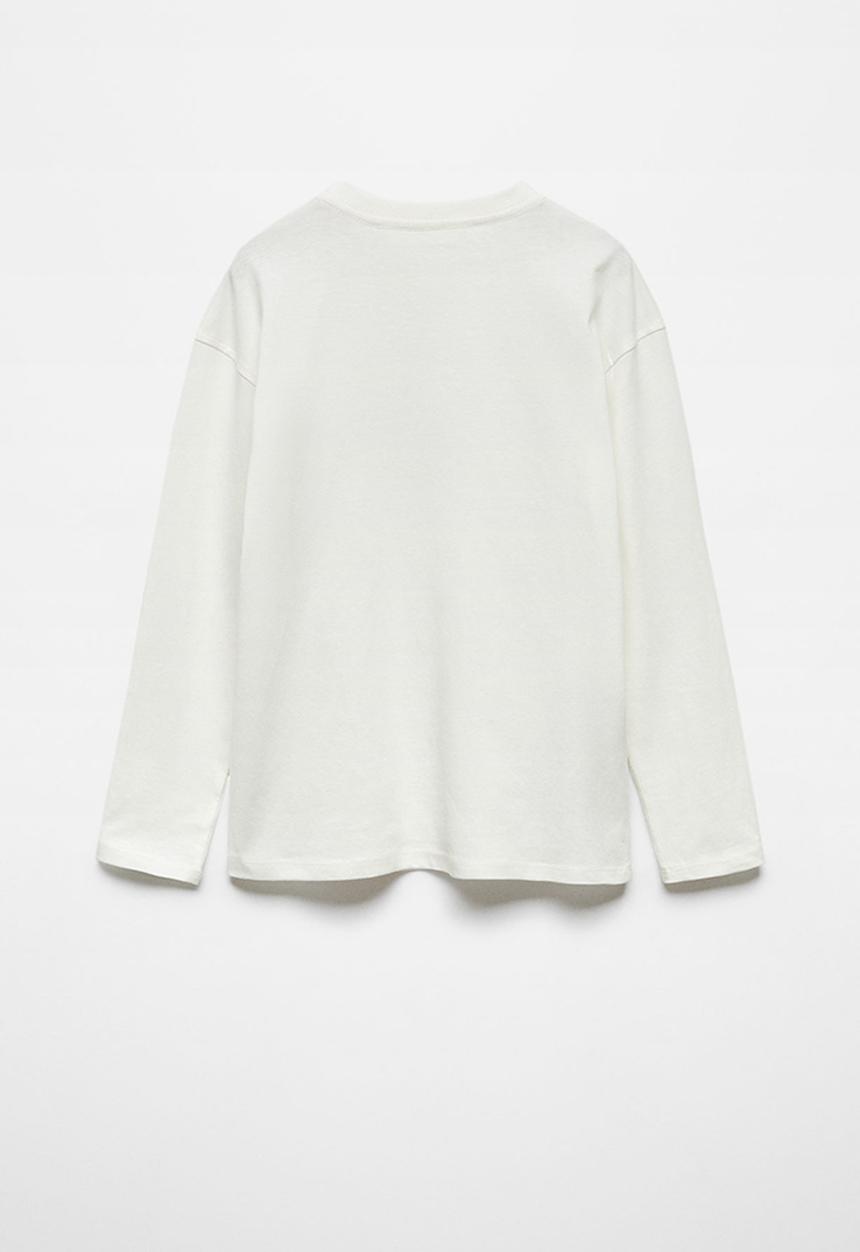 MANGO - T-shirt valley - offwhite