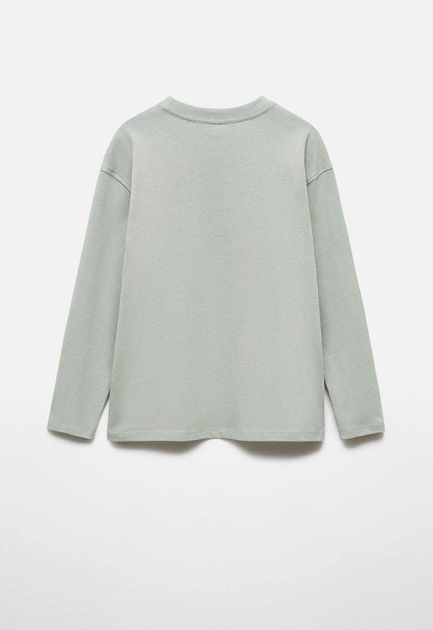 MANGO - T-shirt valley - turquoise