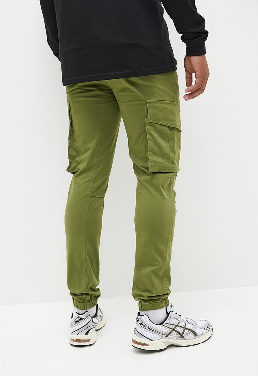 STYLE REPUBLIC - Elton elasticated fashion utility pant - khaki