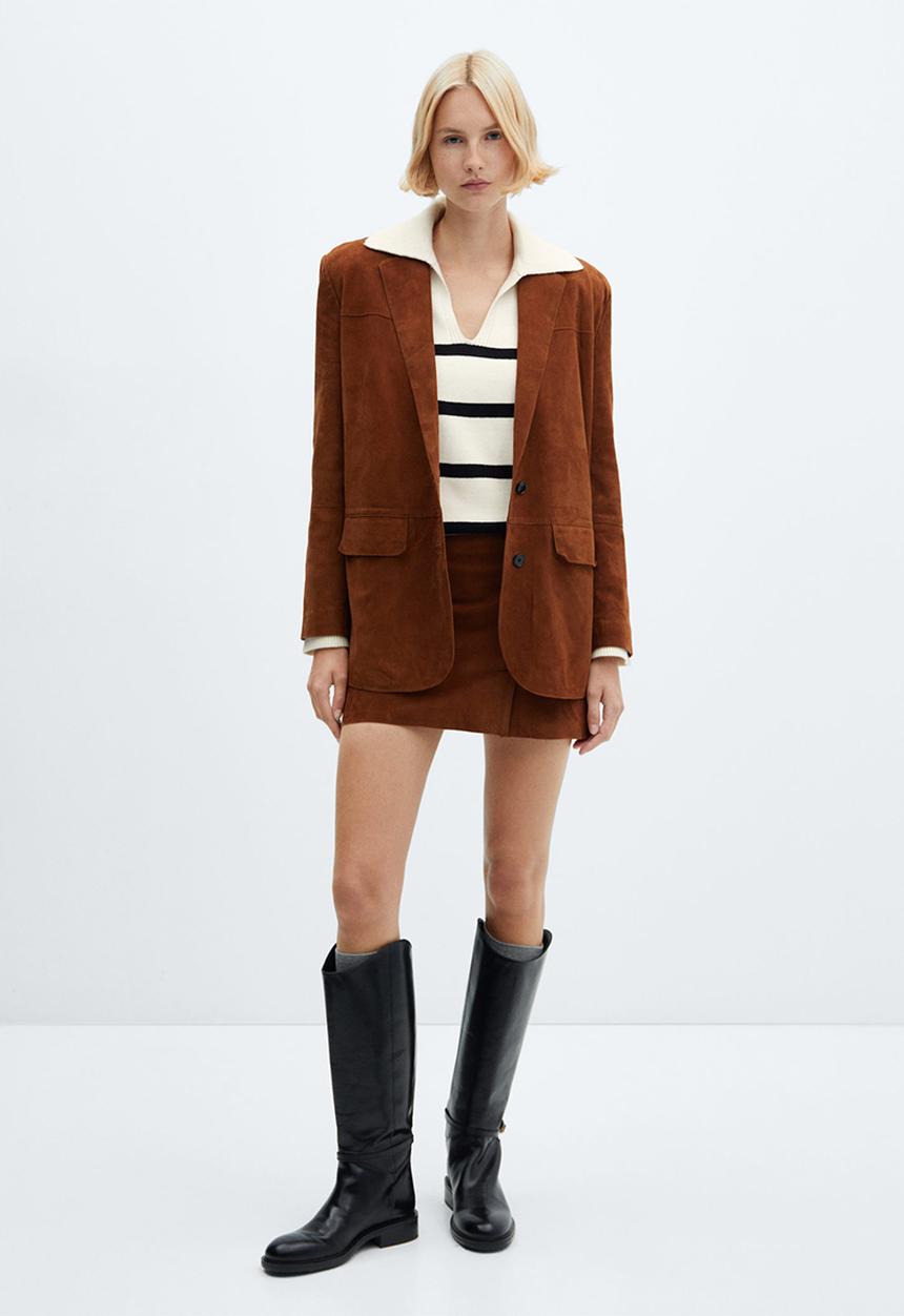 MANGO - Sweater Velero - Light Beige