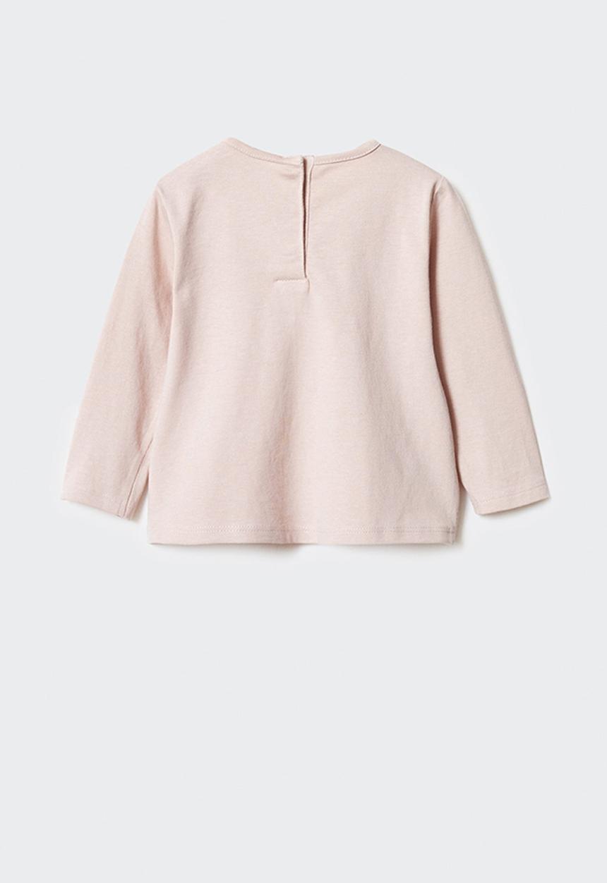 MANGO - T-shirt buho - pink