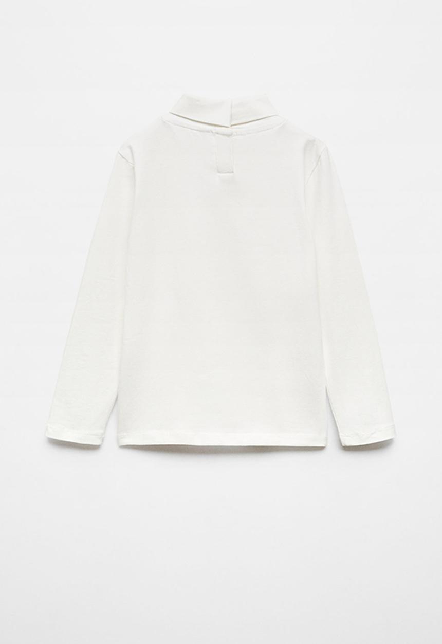 MANGO - T-shirt turbob - offwhite