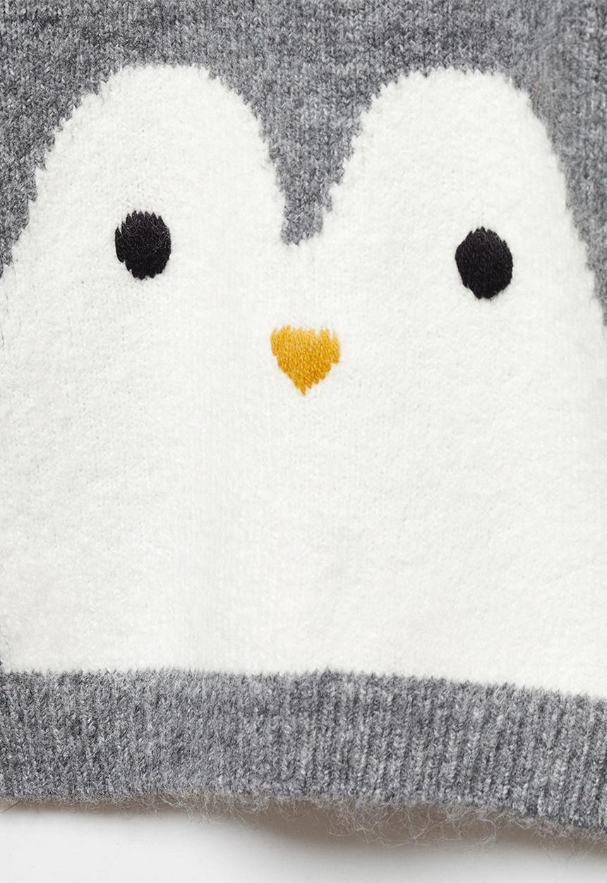 MANGO - Sweater pingu2 - grey