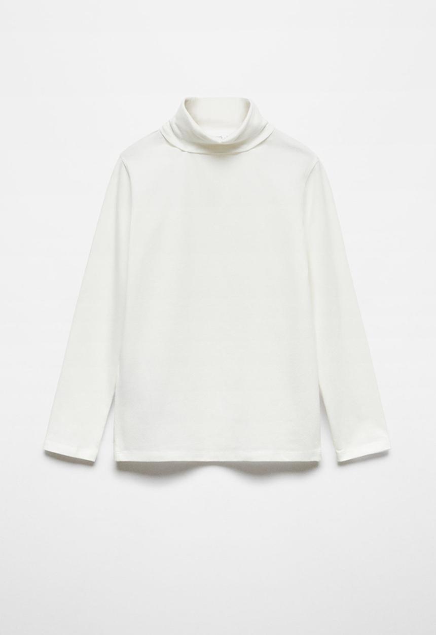 MANGO - T-shirt turbo - offwhite