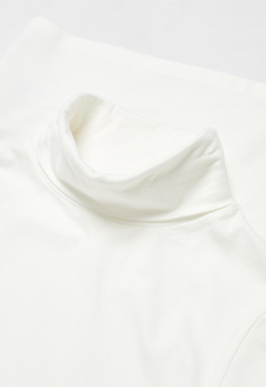 MANGO - T-shirt turbo - offwhite