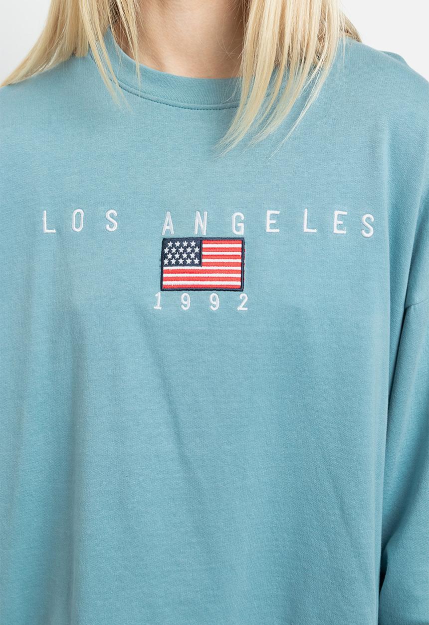 Daisy Street - Washed la sweat - washed blue