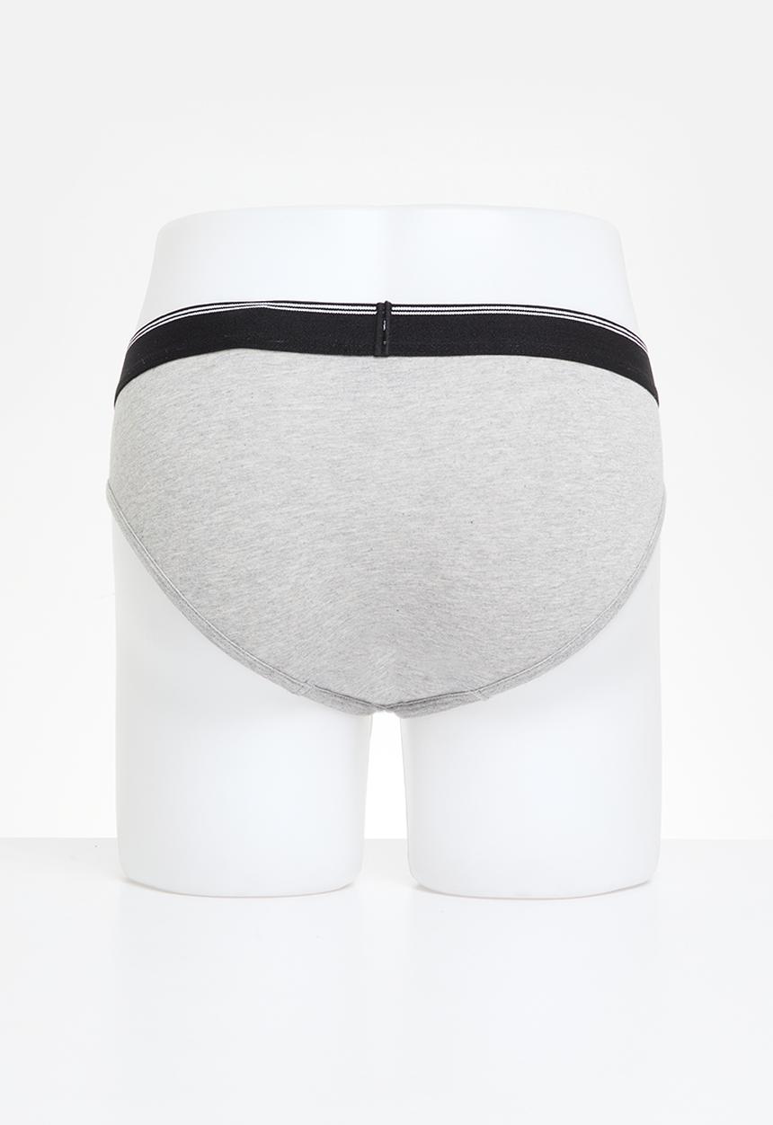 Diesel  - Umbr-andre threepack underpants - black & grey