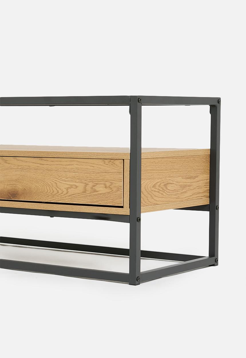 Sixth Floor - Madden TV unit - natural & black