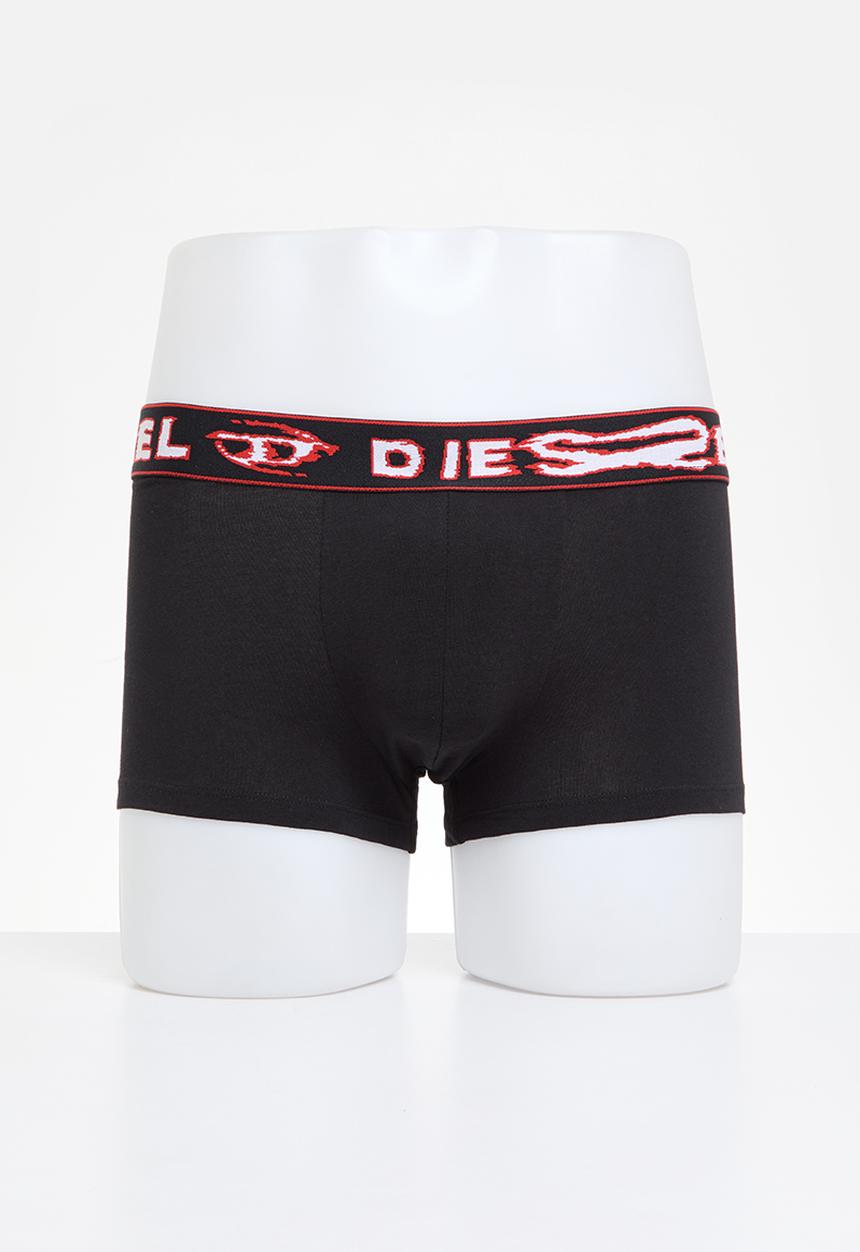 Diesel  - Umbx damien 3 pack boxer shorts - black