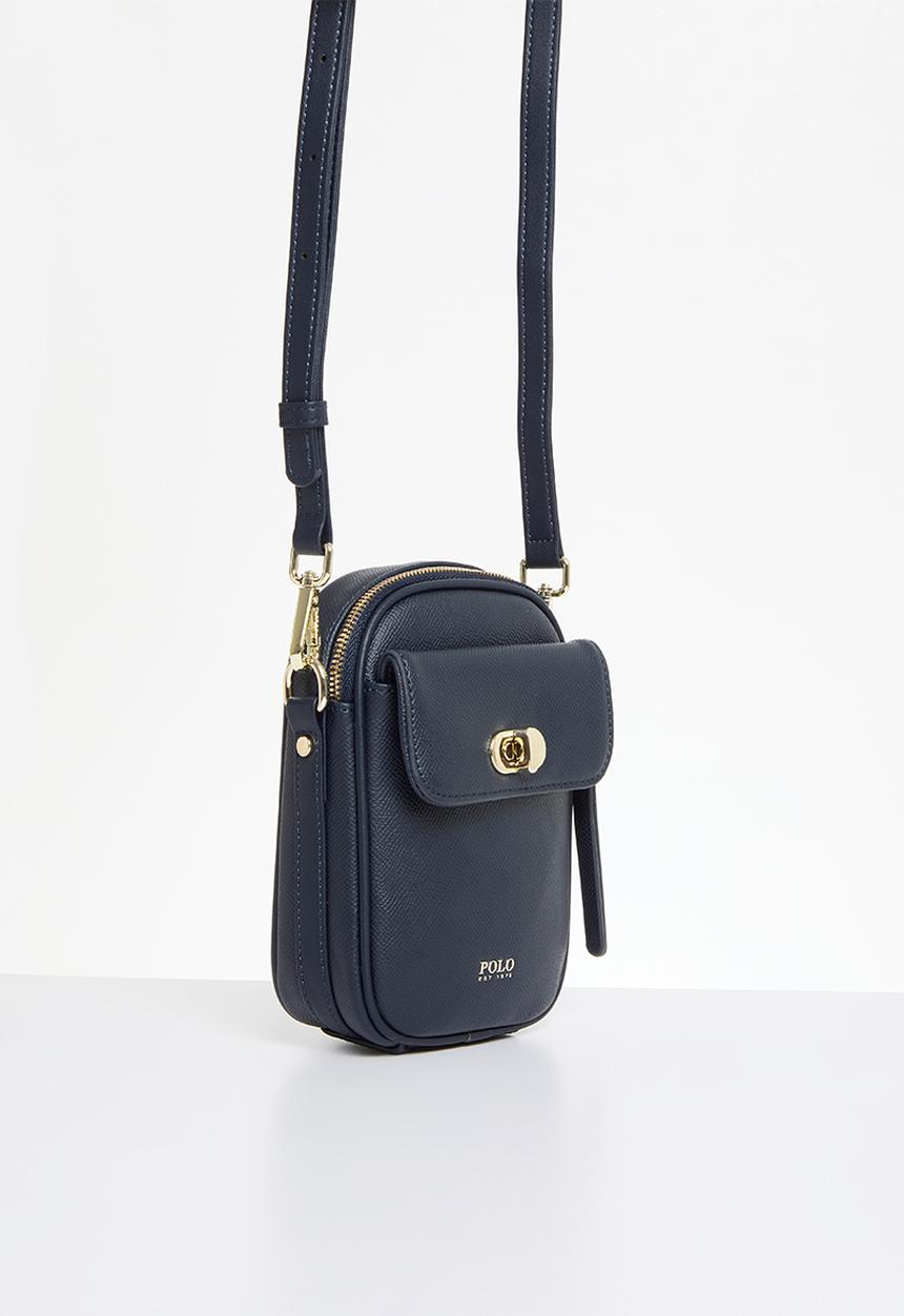 POLO - Siena phone sling bag - navy
