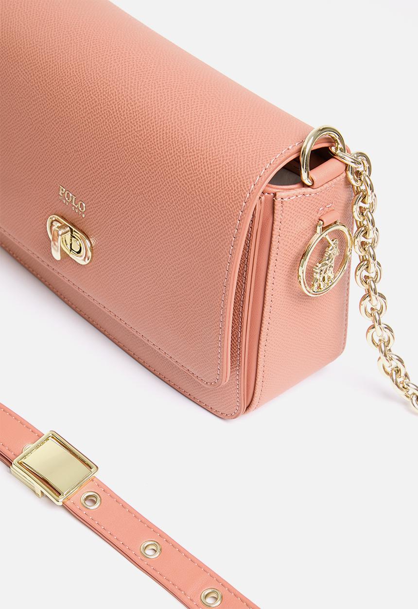 POLO - Siena flapover sling - pink