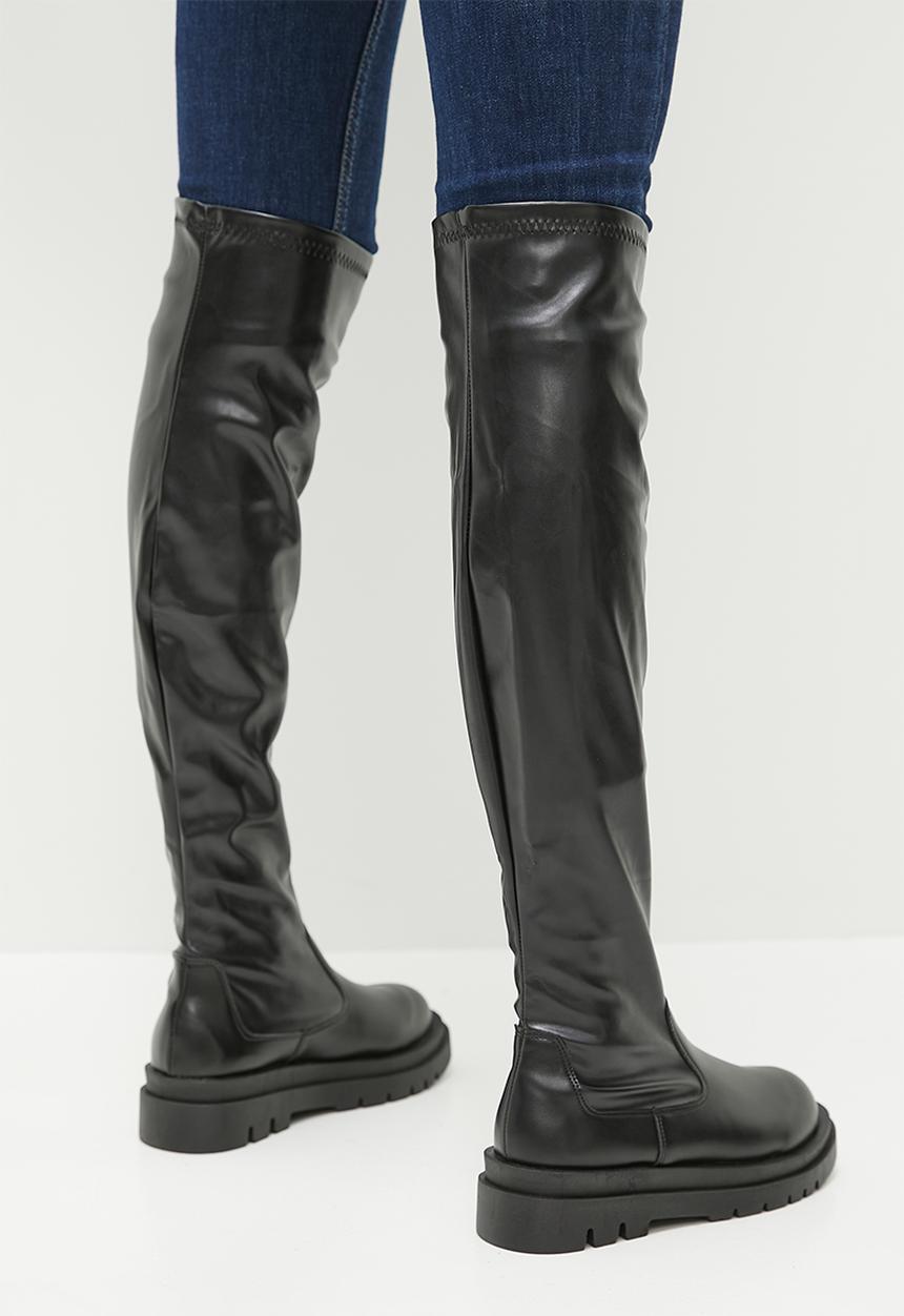 Superbalist - Teagan over the knee boot - black