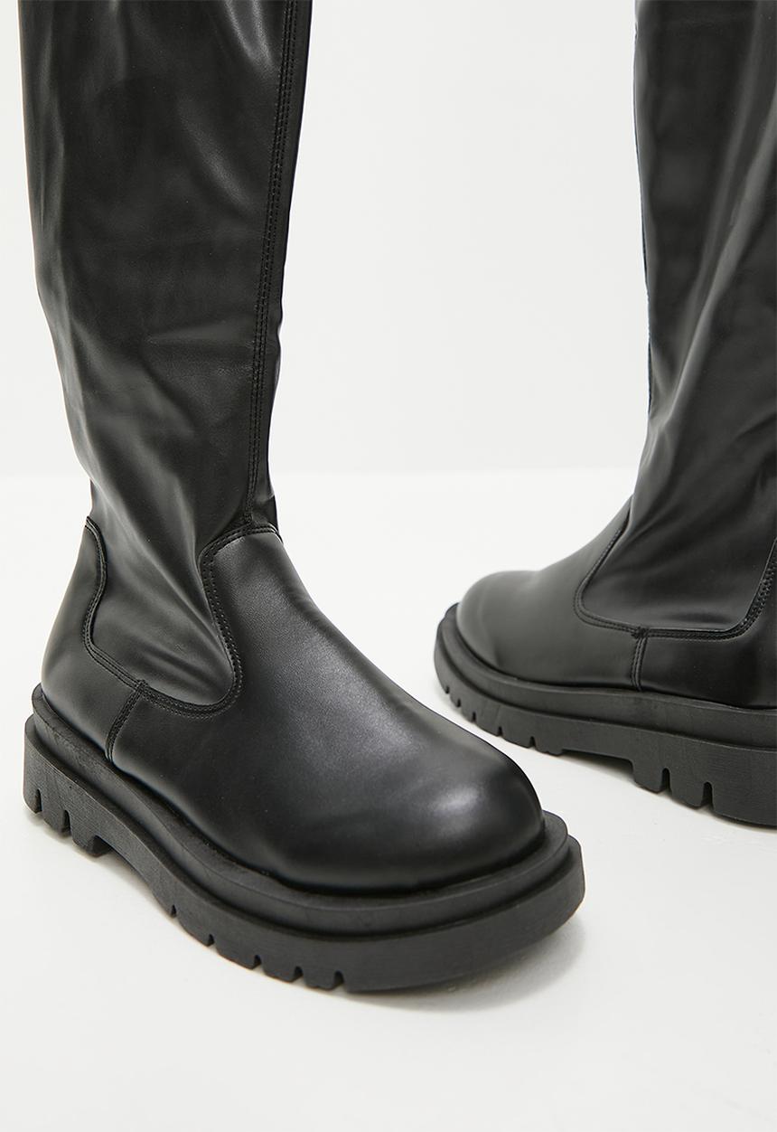 Superbalist - Teagan over the knee boot - black