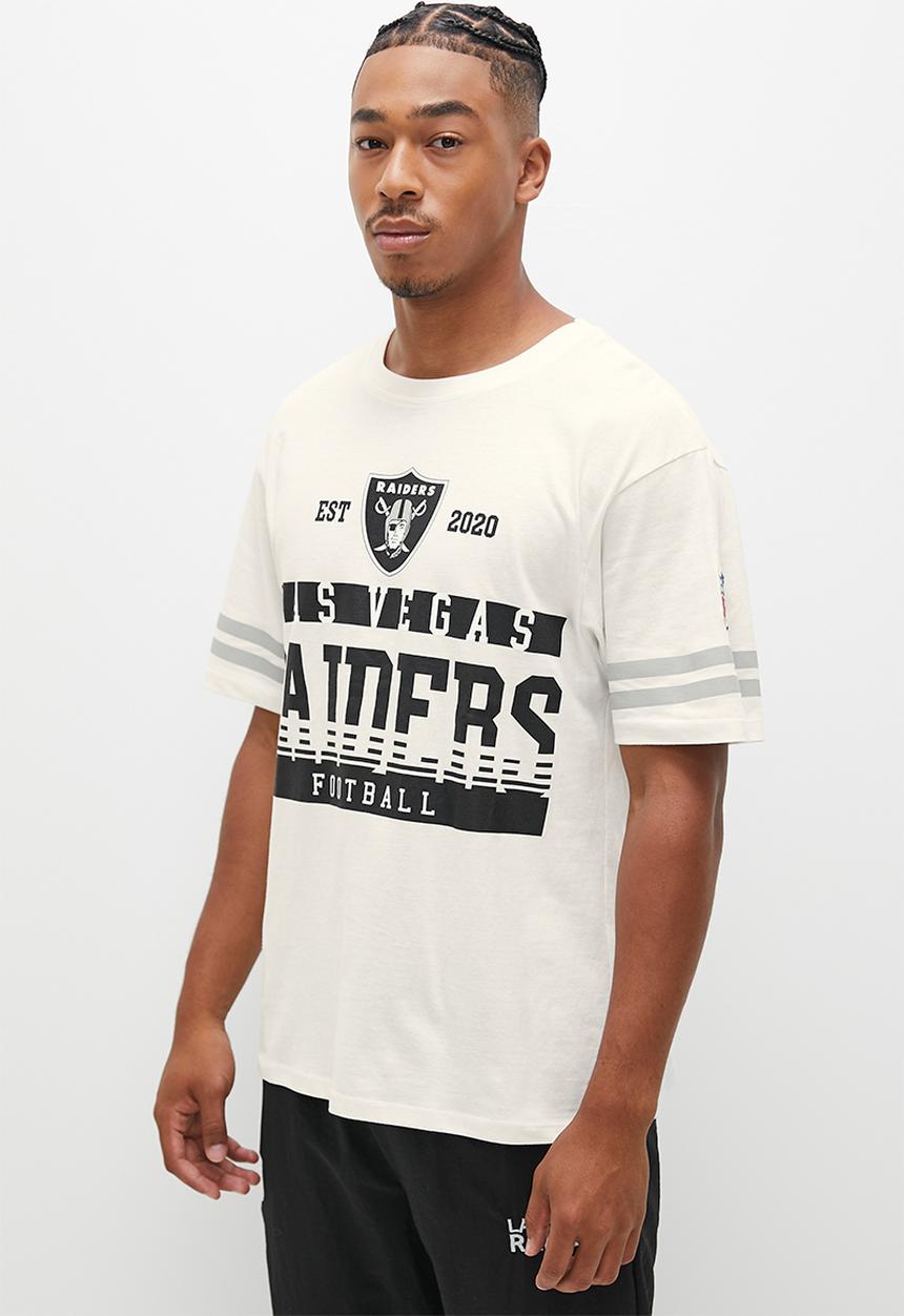 NFL - Nfl oversized tee las vegas raiders - ecru