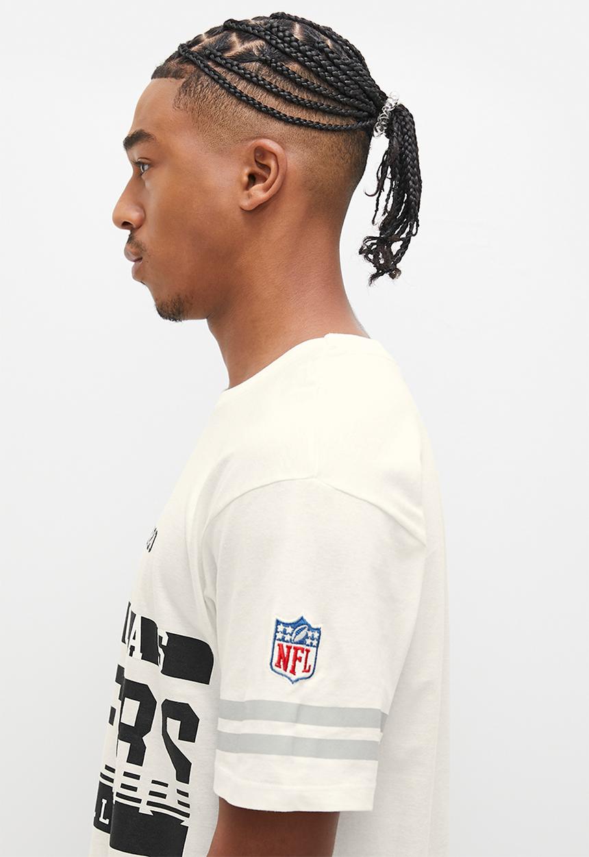 NFL - Nfl oversized tee las vegas raiders - ecru