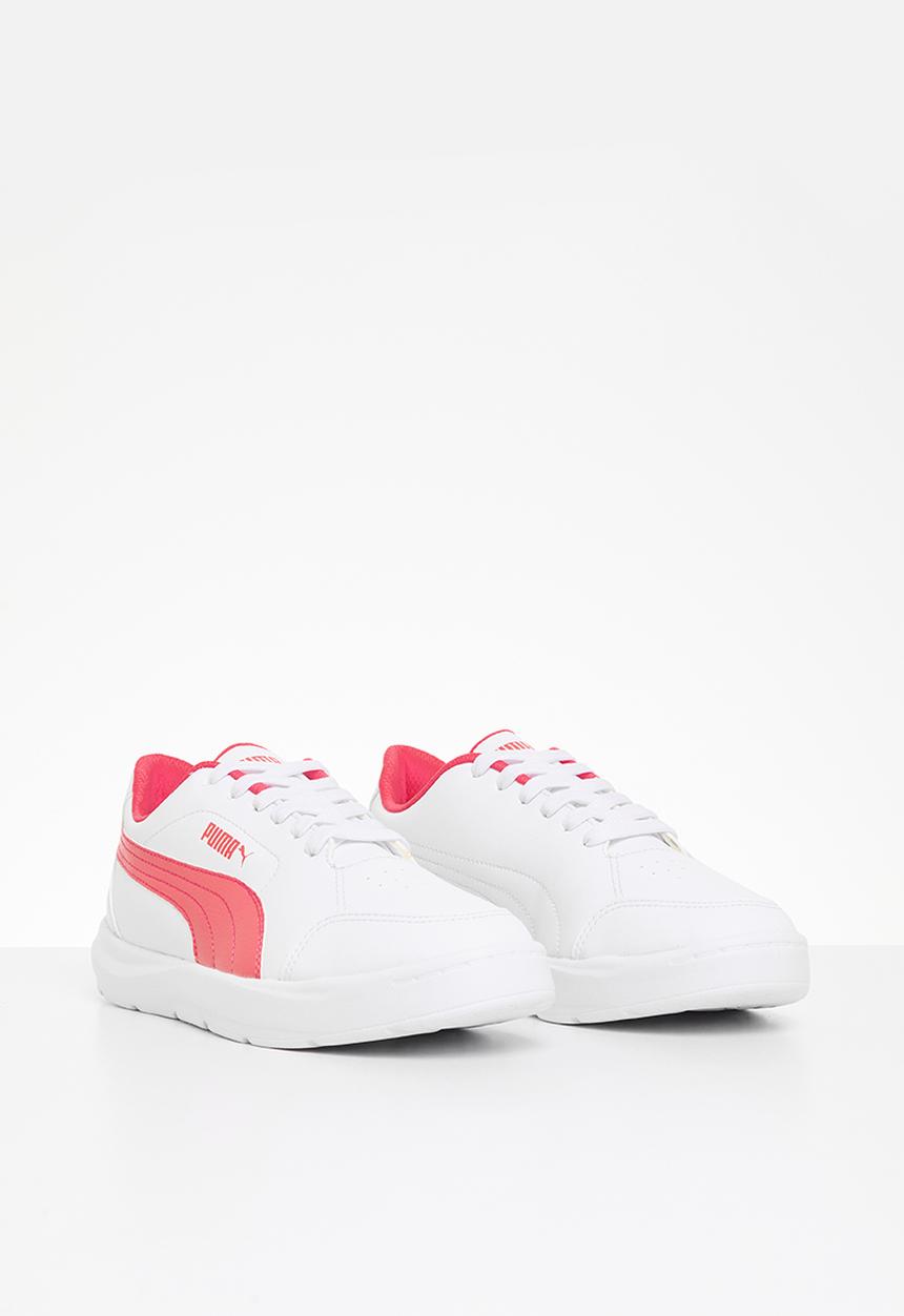 PUMA - Evolve court jnr zadp - puma white-electric blush