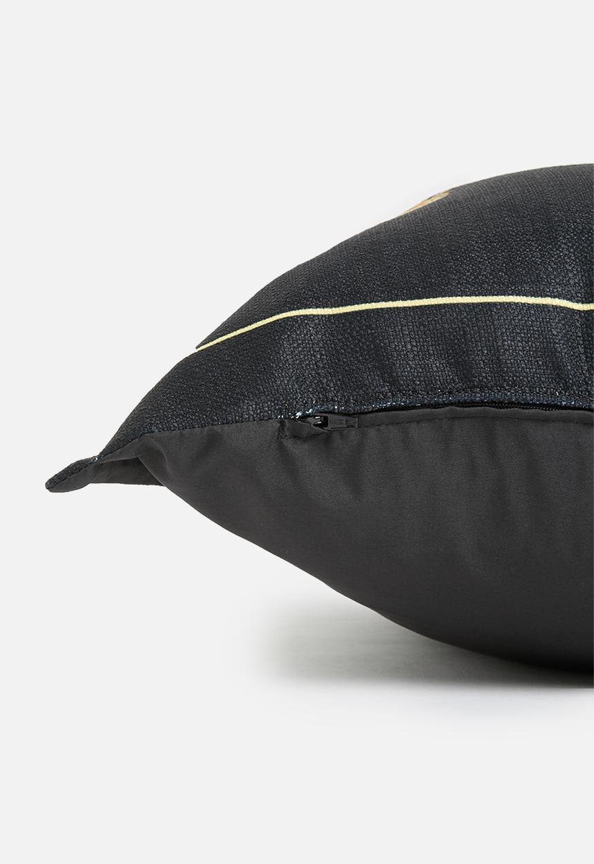 Grey Gardens - Rema cushion cover - black