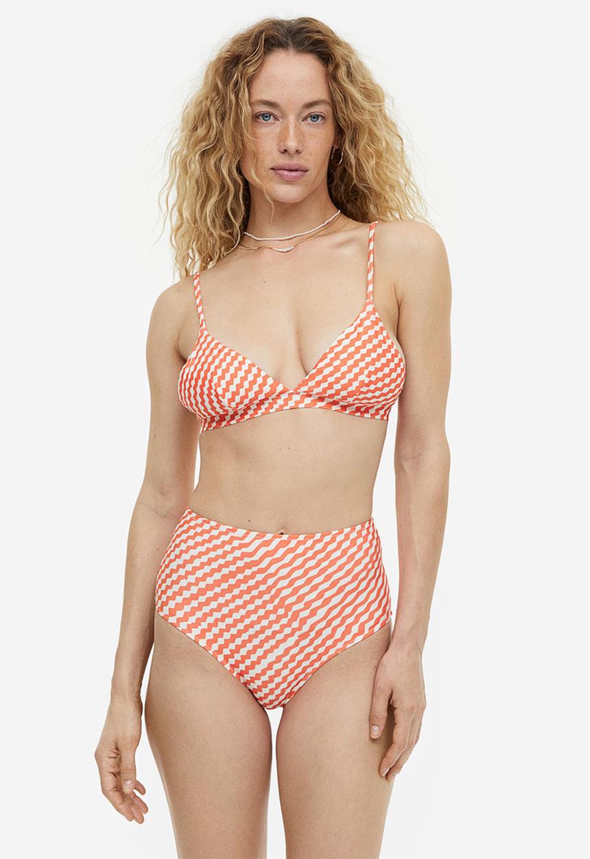 H&M - Bikini bottoms - red/patterned