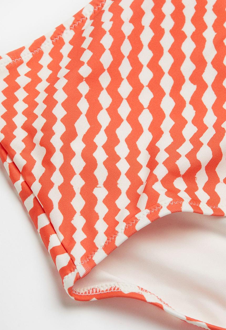 H&M - Bikini bottoms - red/patterned