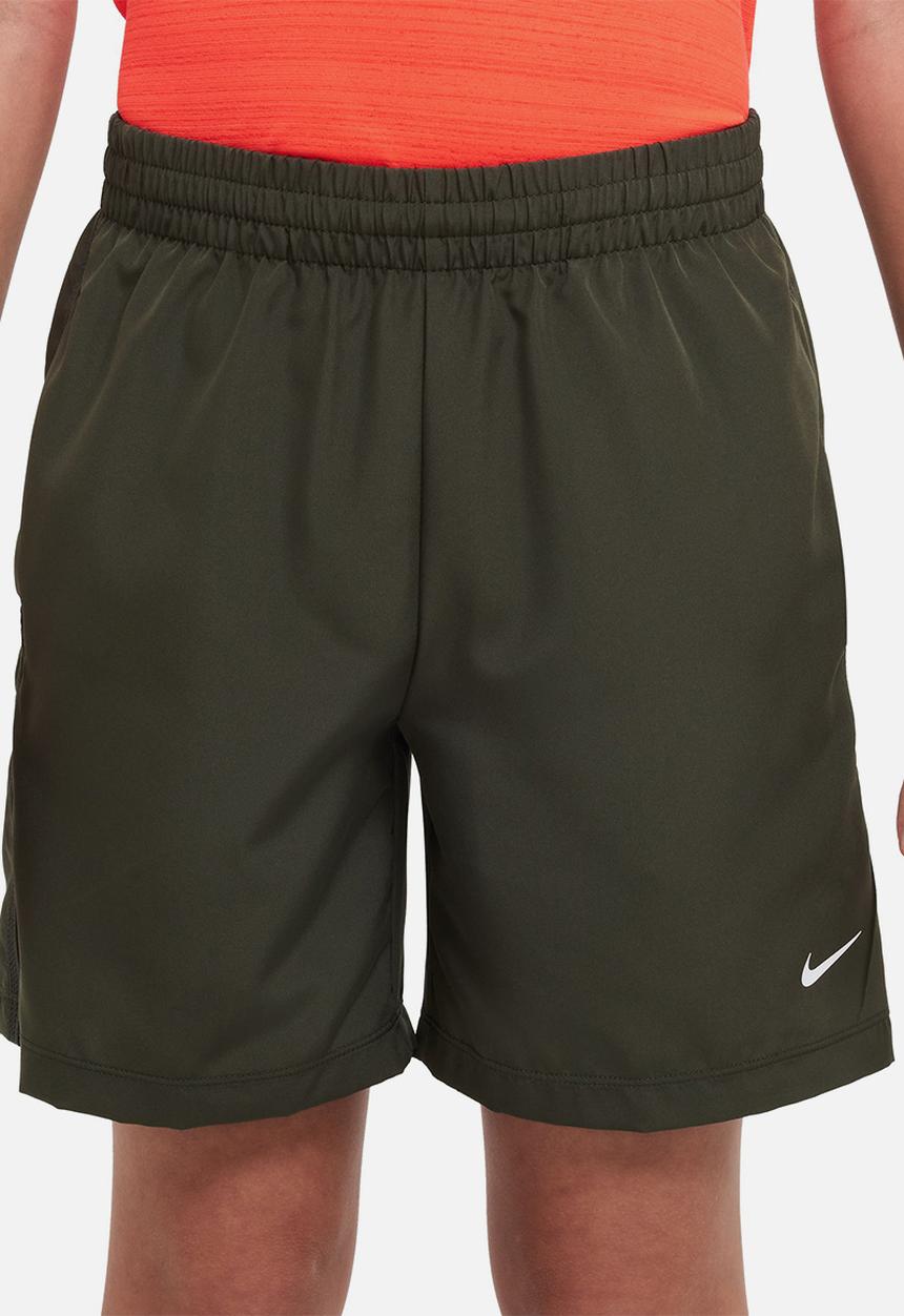 Nike - B Nk Df Multi Wvn Short - Cargo Khaki/White