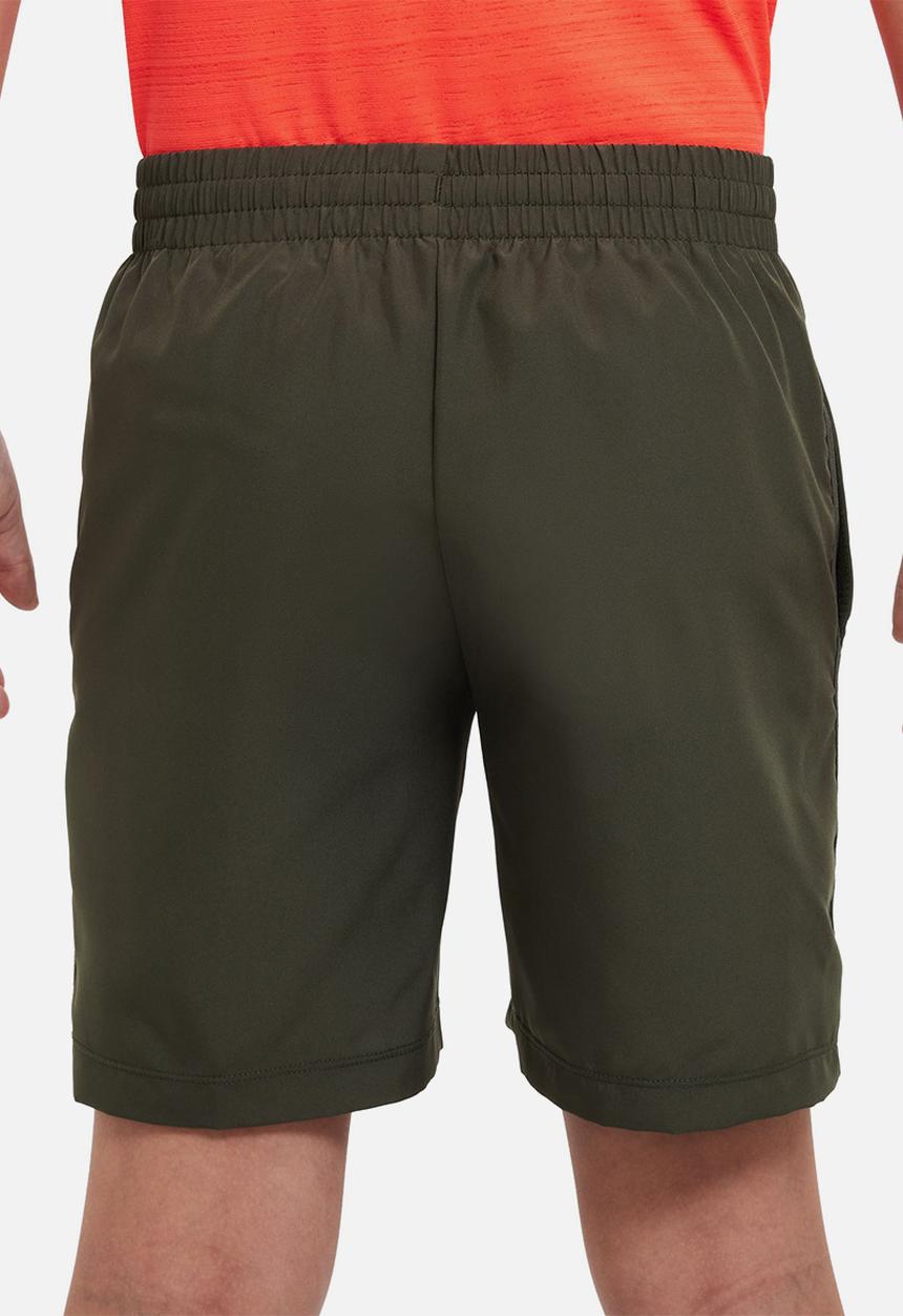 Nike - B Nk Df Multi Wvn Short - Cargo Khaki/White