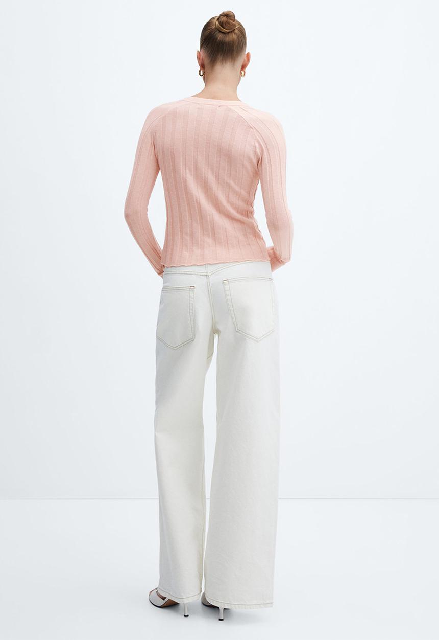 MANGO - Cardigan flurry - light/pastel pink