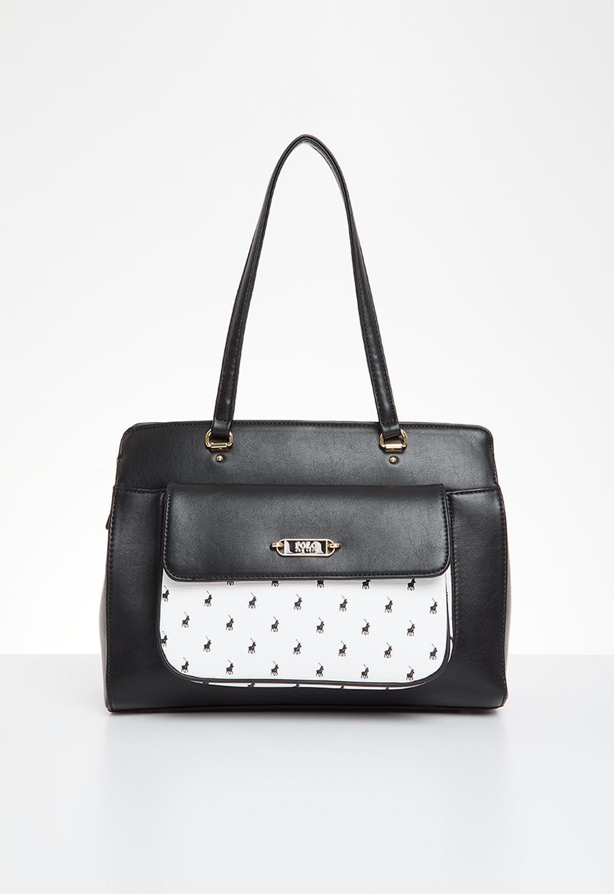 POLO - Marina tote - black