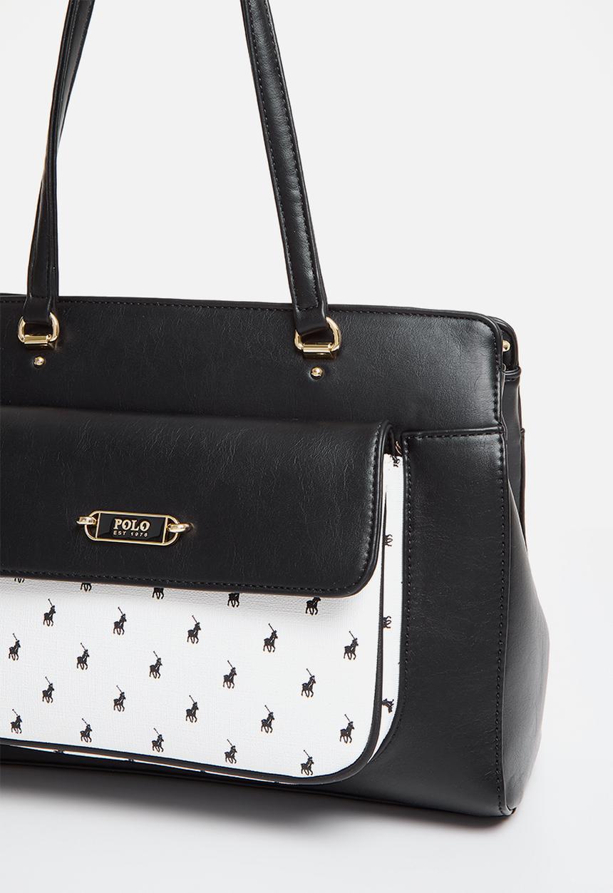 POLO - Marina tote - black