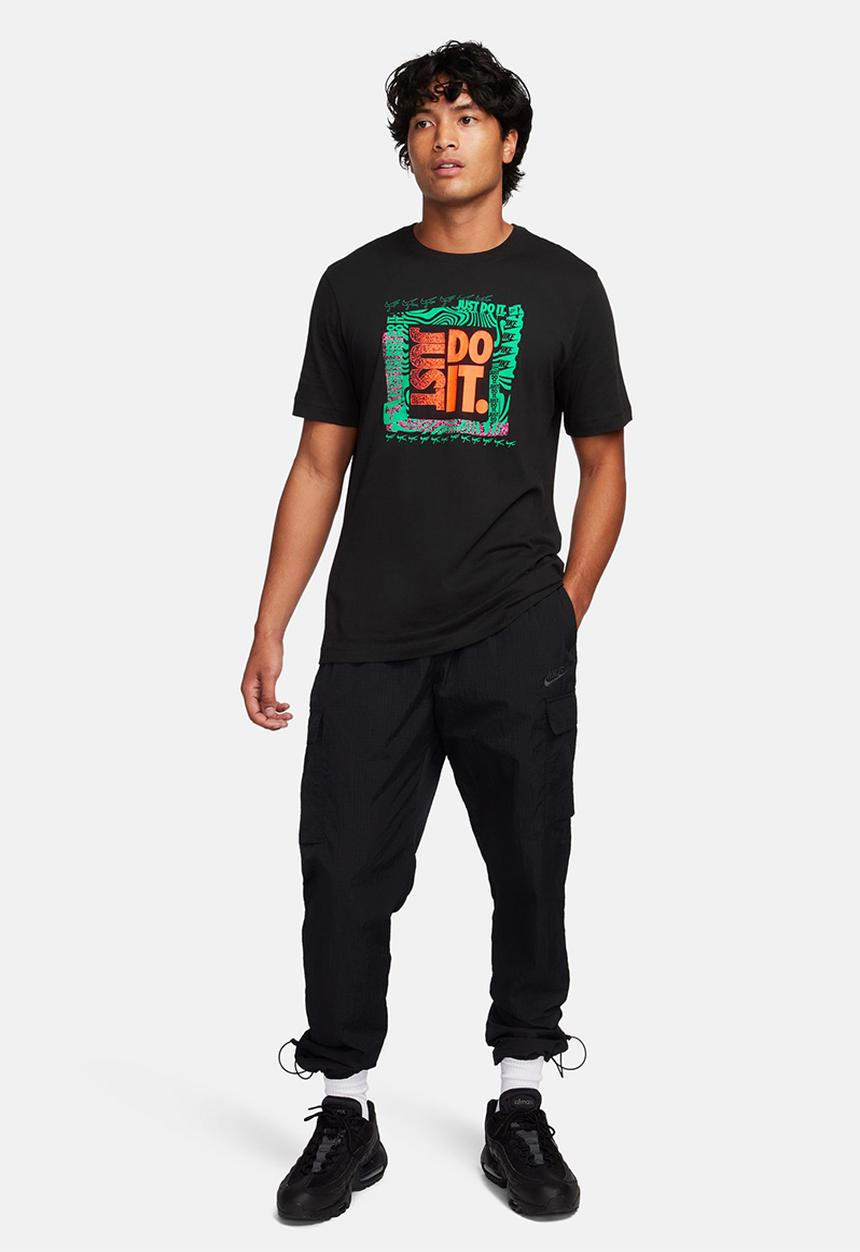 Nike - NSW brandriff Just Do It tee - black