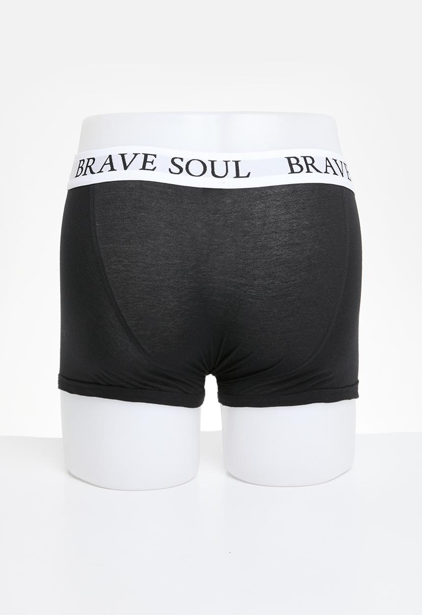 Brave Soul - Mbx - 648 organic 5 pack - black 