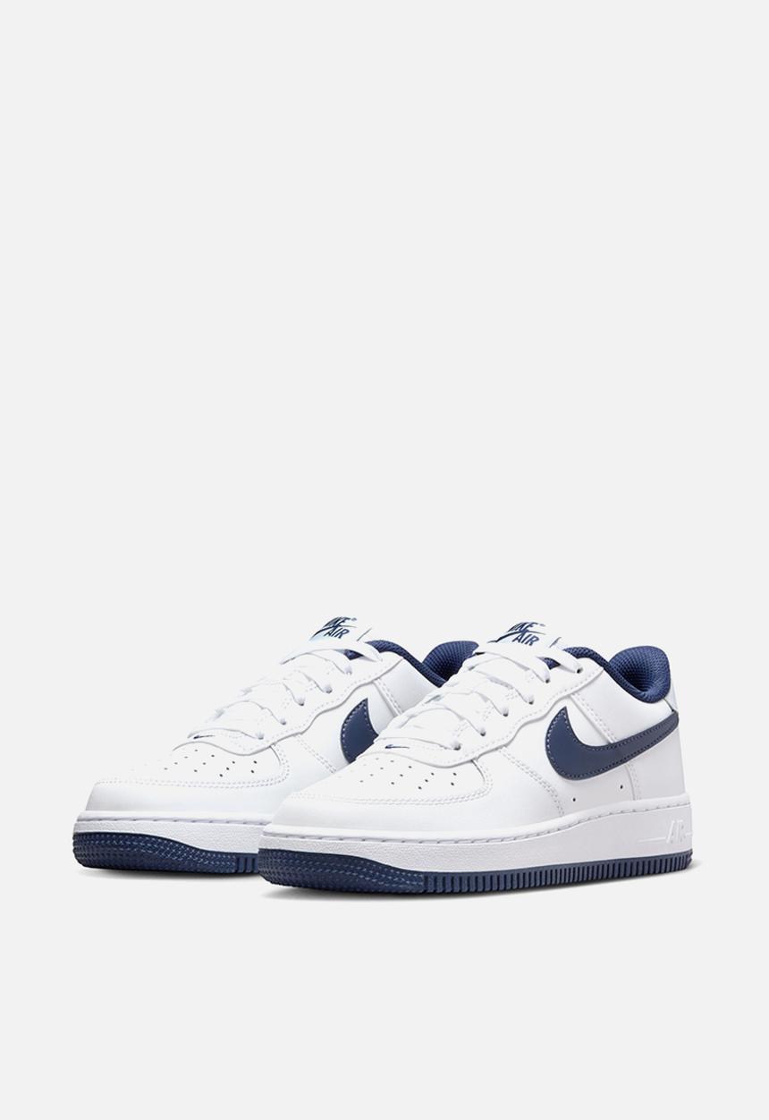 Nike - Nike Air Force 1 Lv8 2 - White/Midnight Navy-Football Grey