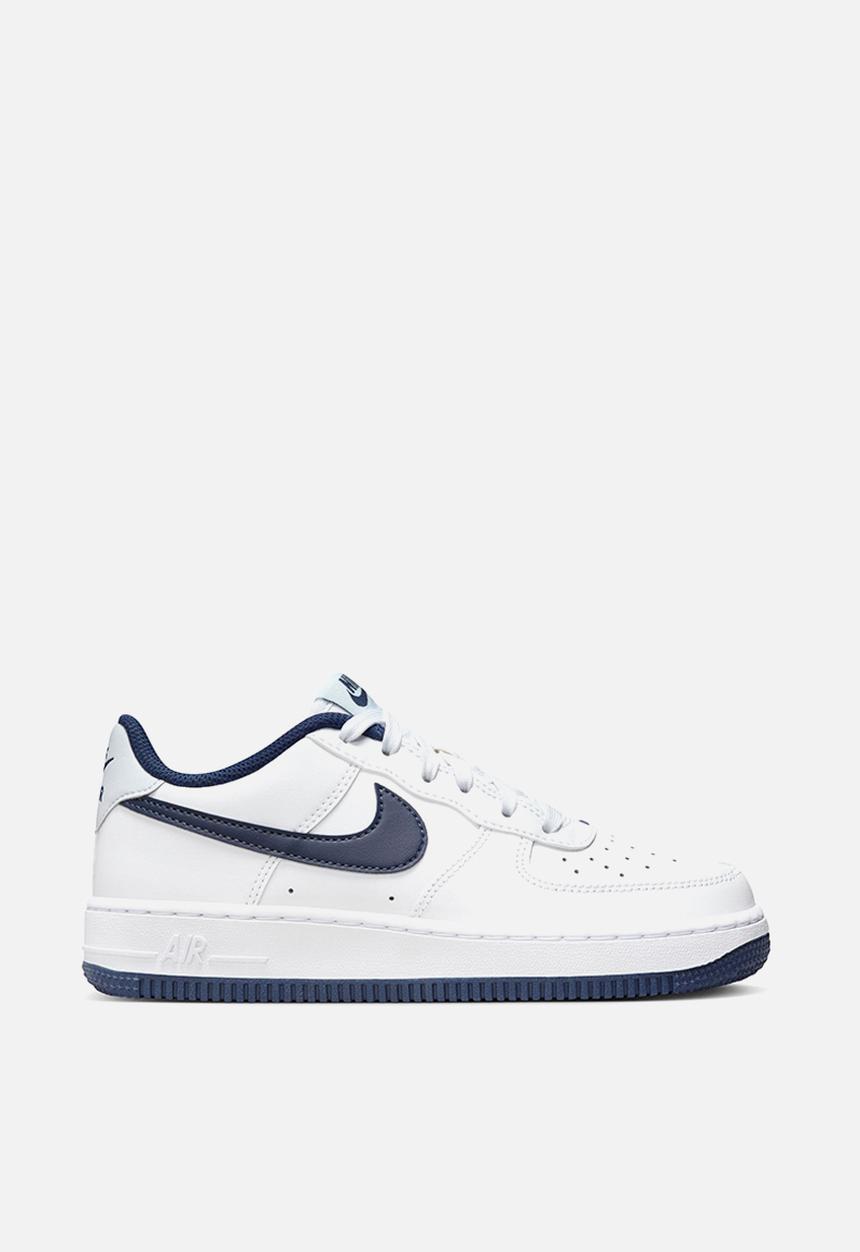 Nike - Nike Air Force 1 Lv8 2 - White/Midnight Navy-Football Grey