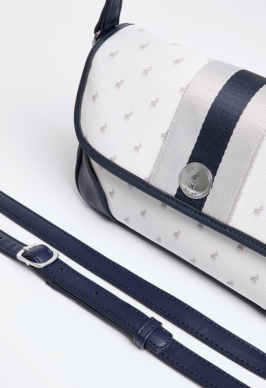 POLO - Parker flapover baguette - grey
