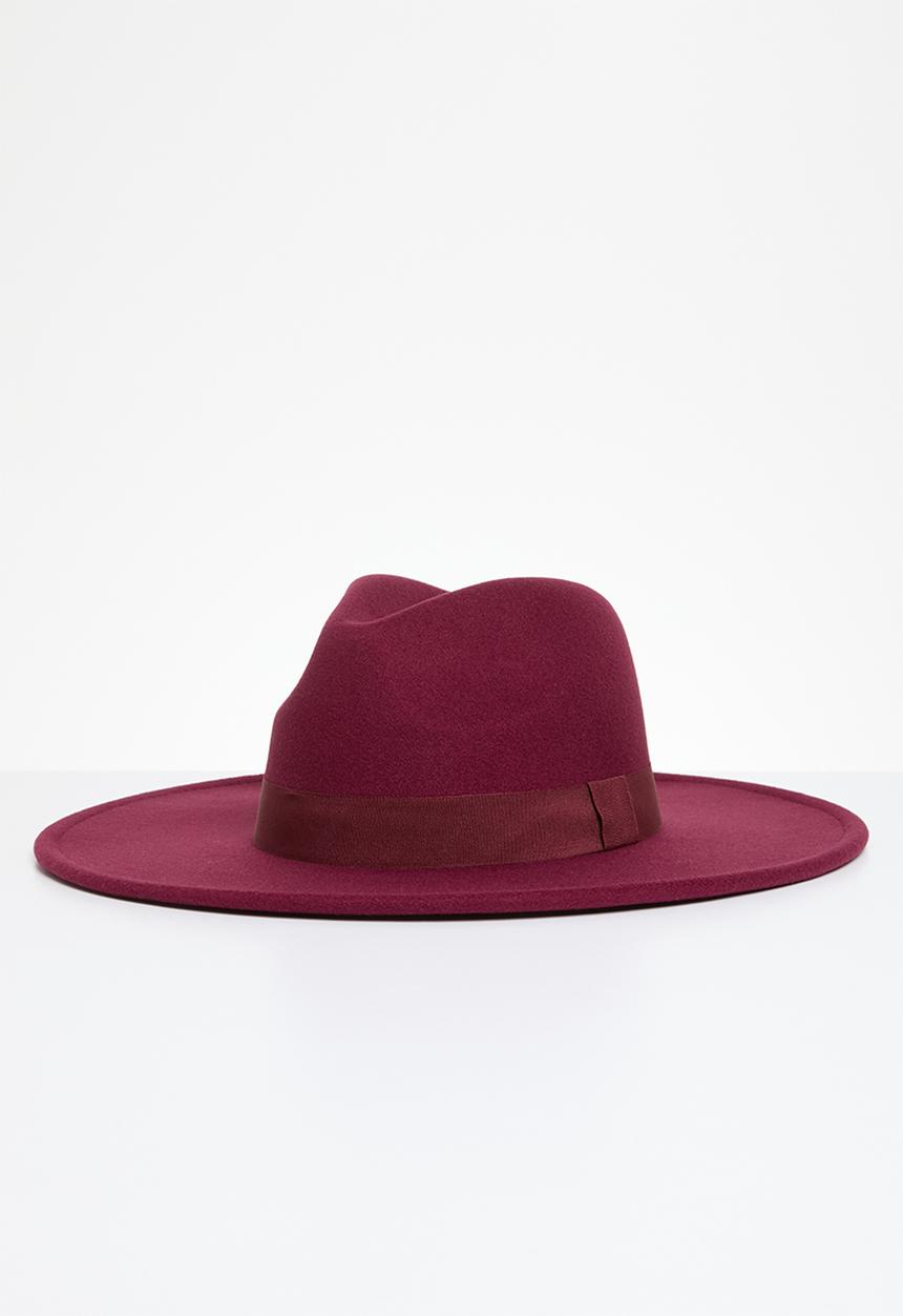 Urban Supply - Sabi fedora - burgundy