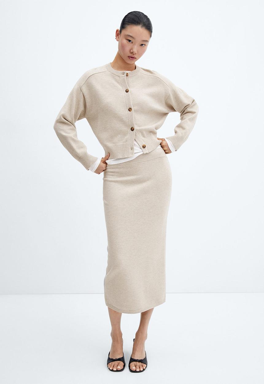 MANGO - Cardigan gizmo - light/pastel grey