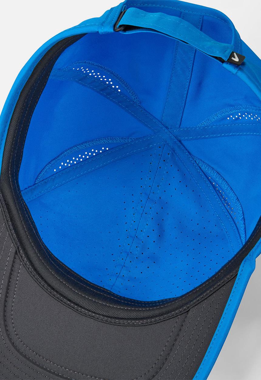 Nike - U nk df club cap unstructured featherlight cap - photo blue/white