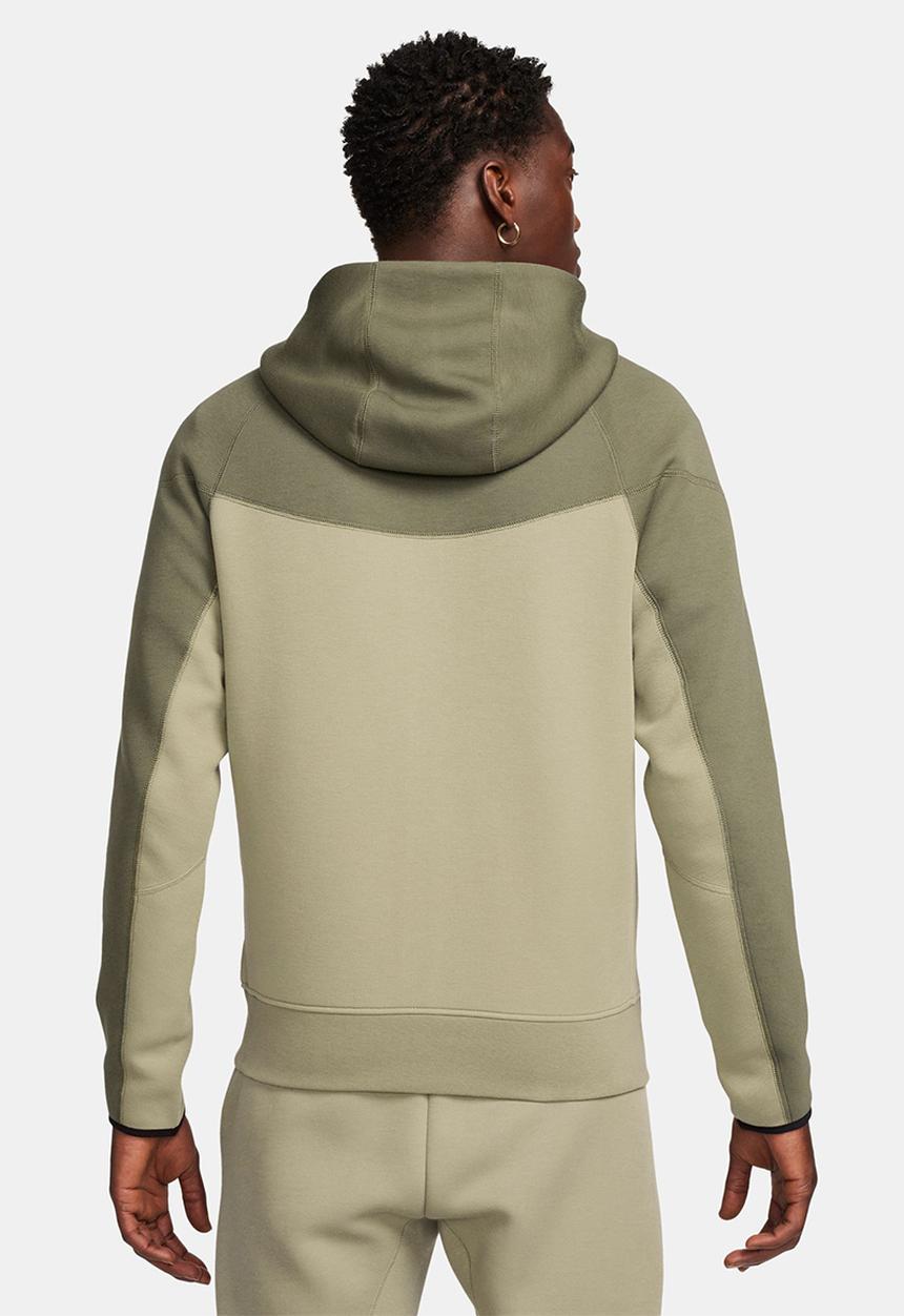 Nike - NSW Tech Fleece Windrunner fz hoody- neutral olive/medium olive/black