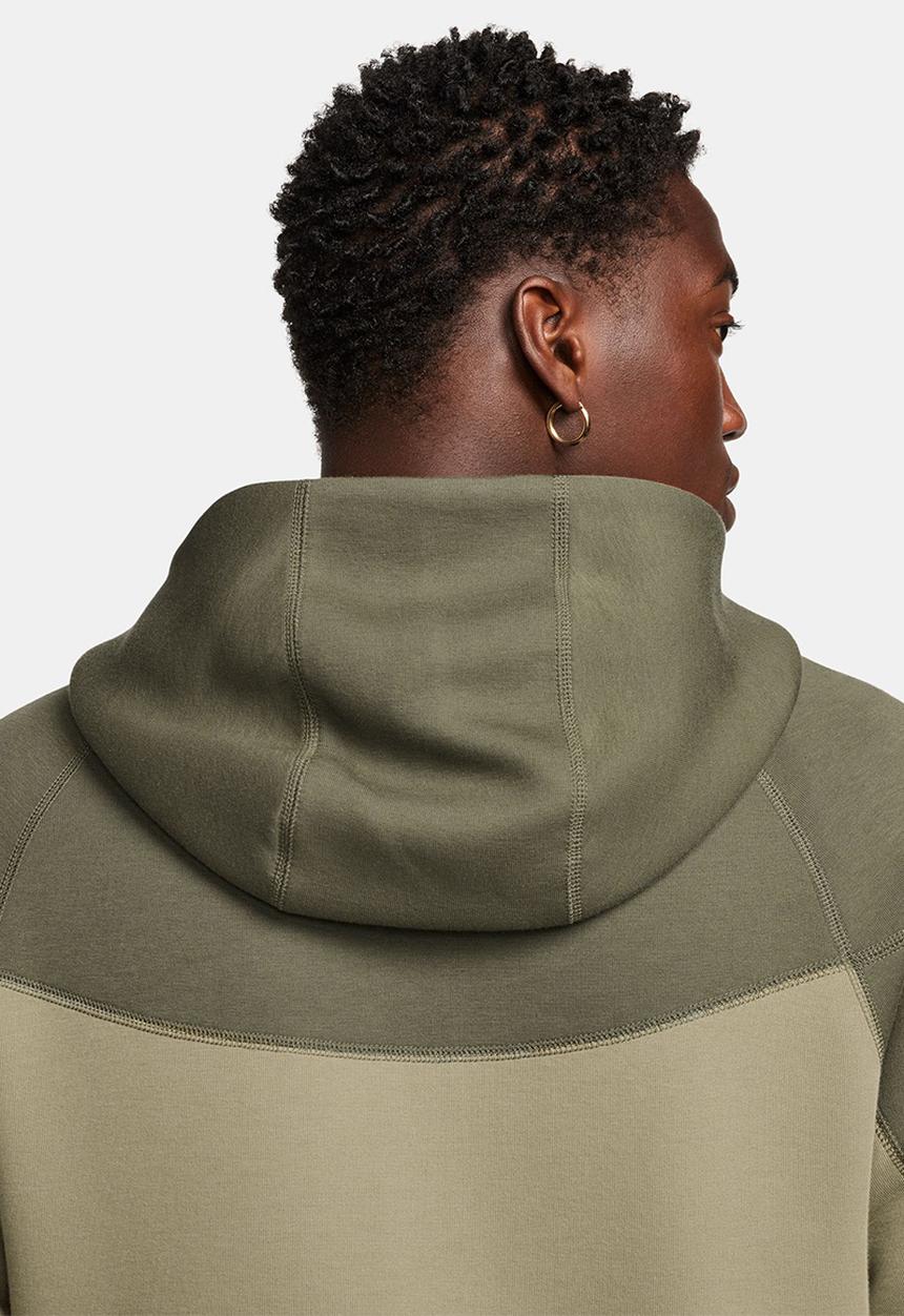 Nike - NSW Tech Fleece Windrunner fz hoody- neutral olive/medium olive/black