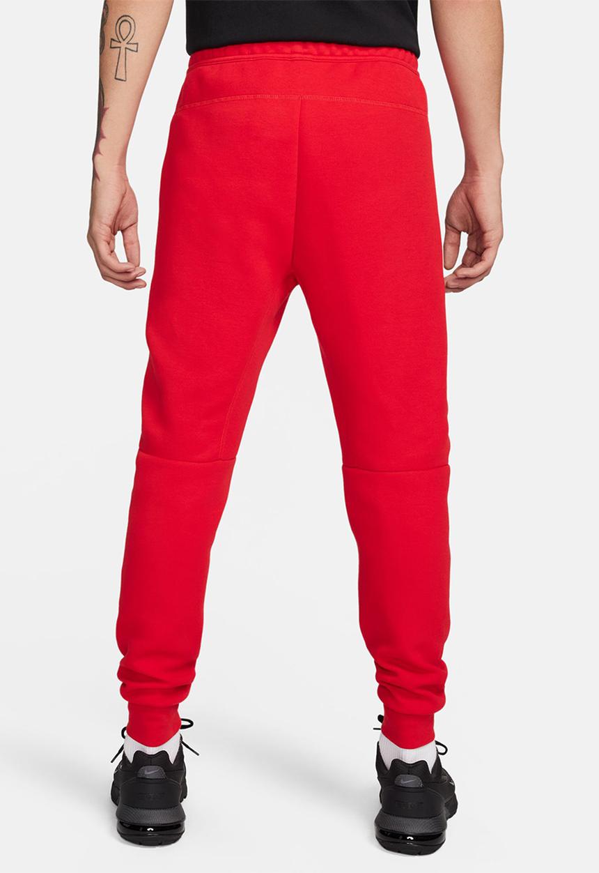Nike - Tech Fleece  Joggers- university red/black